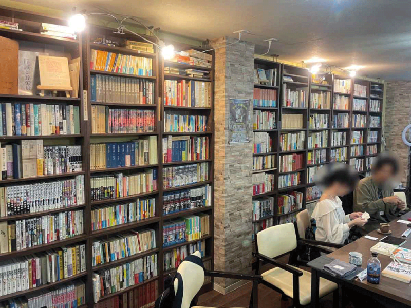 会場の大崎ブックカフェ