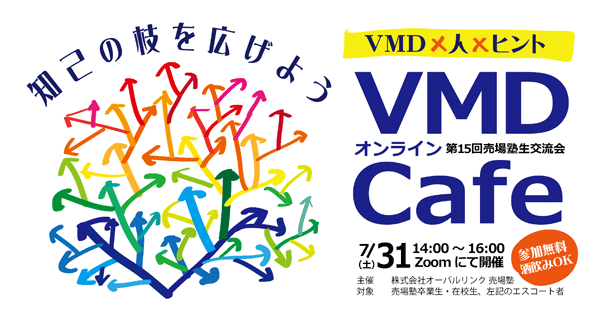 第15回売場塾生交流会「オンラインVMD Cafe」