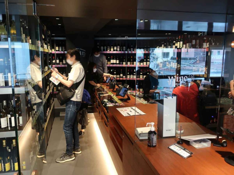 ワインセラー見学