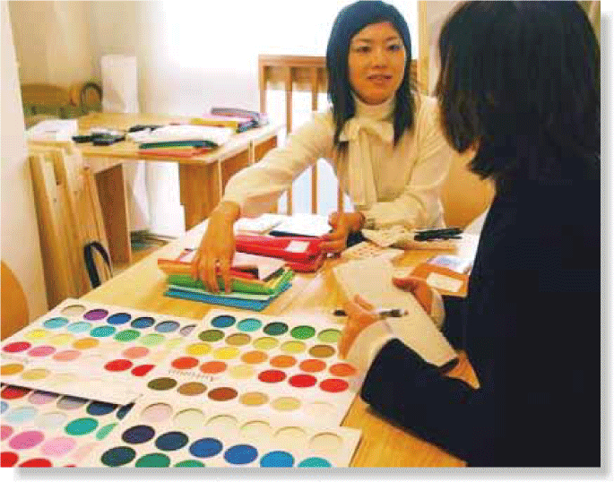 カラースクールの風景