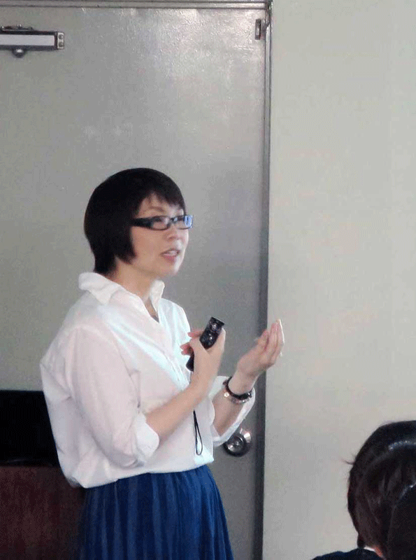 繁田さんの軽妙なトーク!!